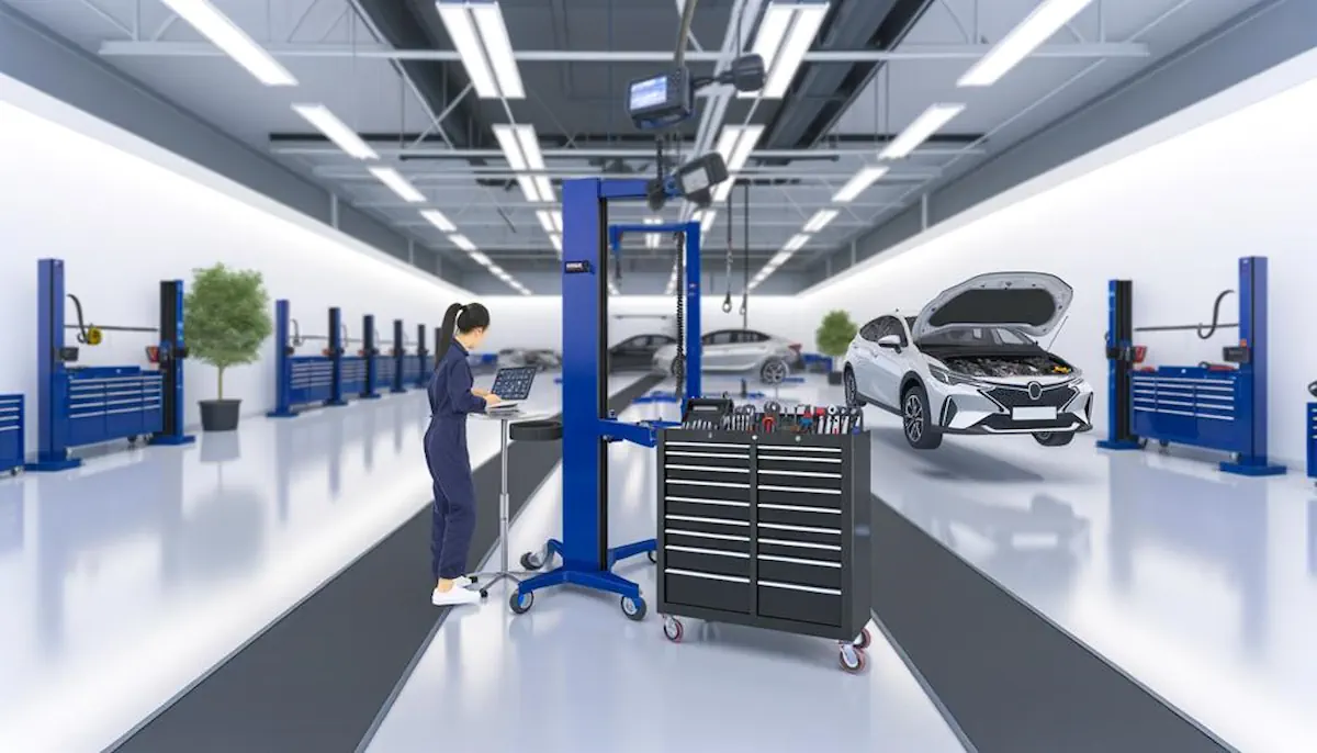 Stylized image of EquipmentFinancingfor the Automotive andAutomobile Industry